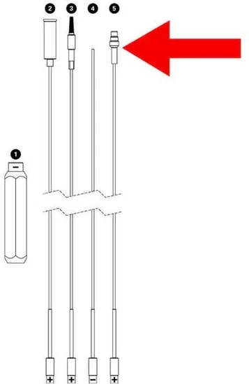 Tilbehør - Værktøj - Park Tool Kabel 348 w/ Di2 Adaptor Tip