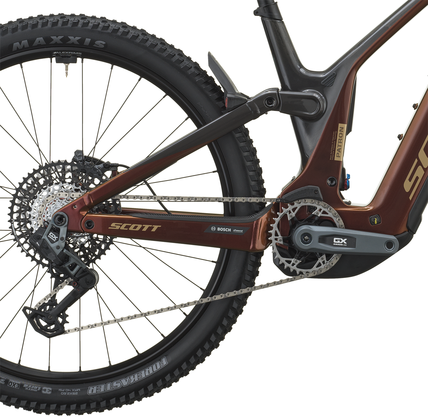 Cykler - Elcykler - Scott Patron 10 2027 - Obsidian Red