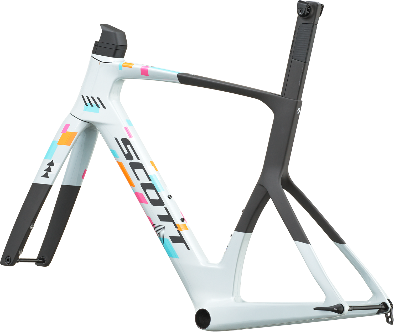 Cykler - Racercykler - Scott Frame set Foil RC Team Replica 2027 - Team Clear