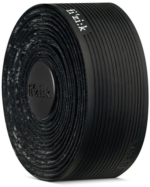 Billede af FIZIK bar tape Vento Microtex Tacky Multi-Color, 2 mm - Sort - Sort