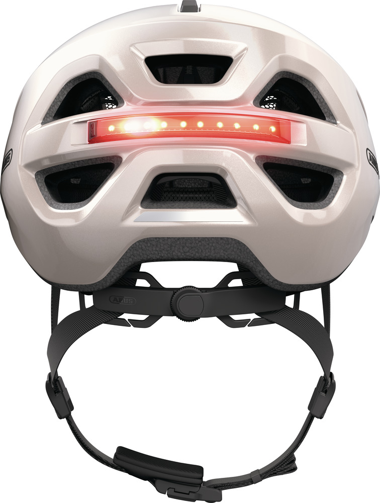Beklædning - Cykelhjelme - Abus Hjelm Urban-I 4.0 m. LED - Champagne Gold