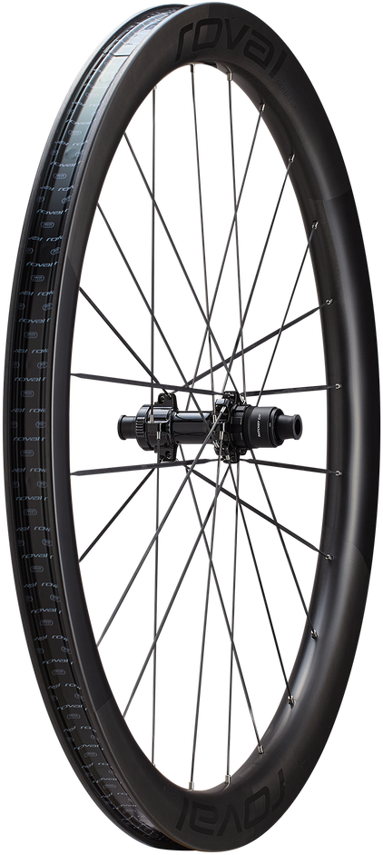 Roval Terra Aero CLX 700c Rear - Satin Carbon/Gloss Black