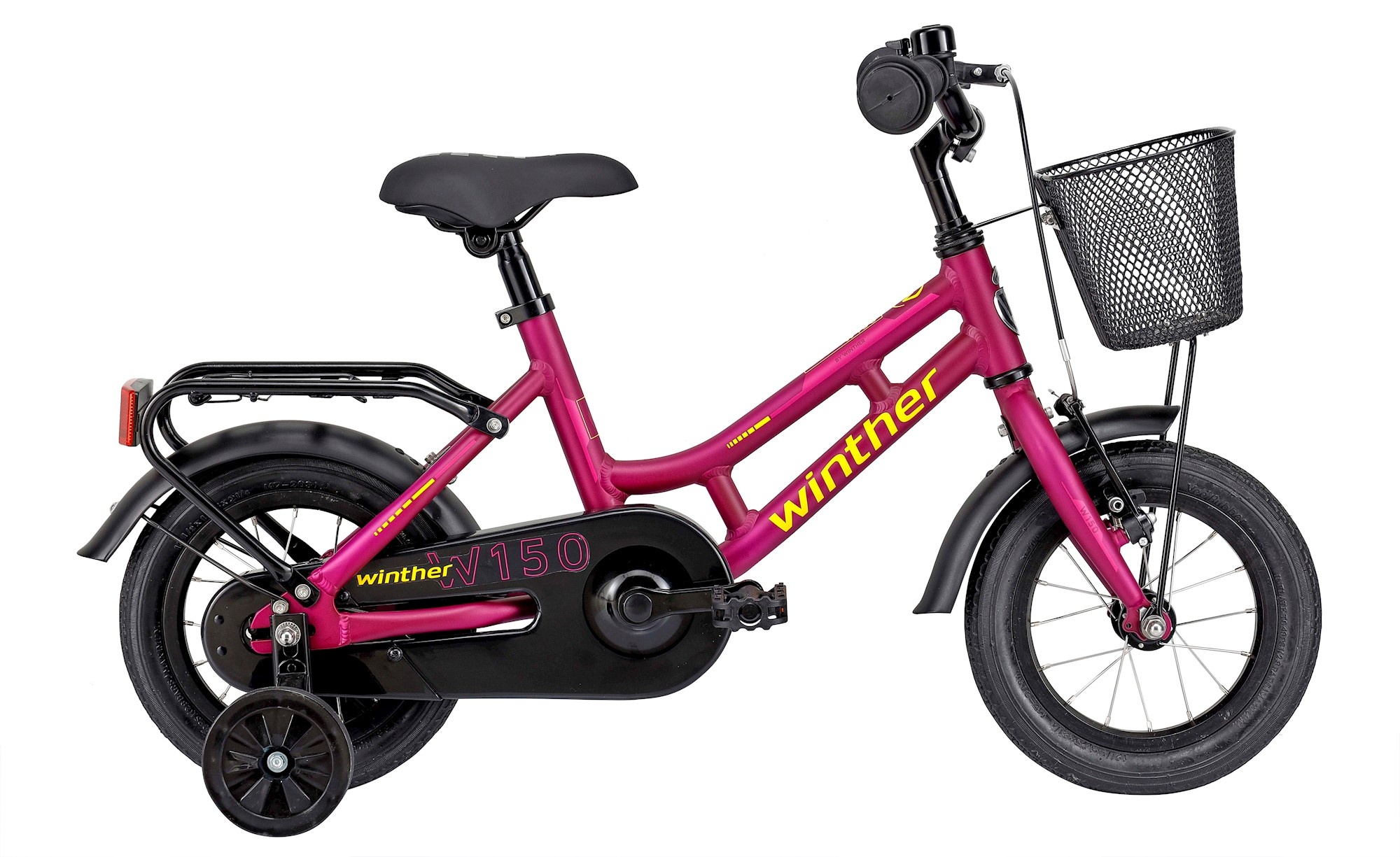 Cykler - Børnecykler - Winther 150 12" Pige 1g 2023 - Lyserød, Lilla