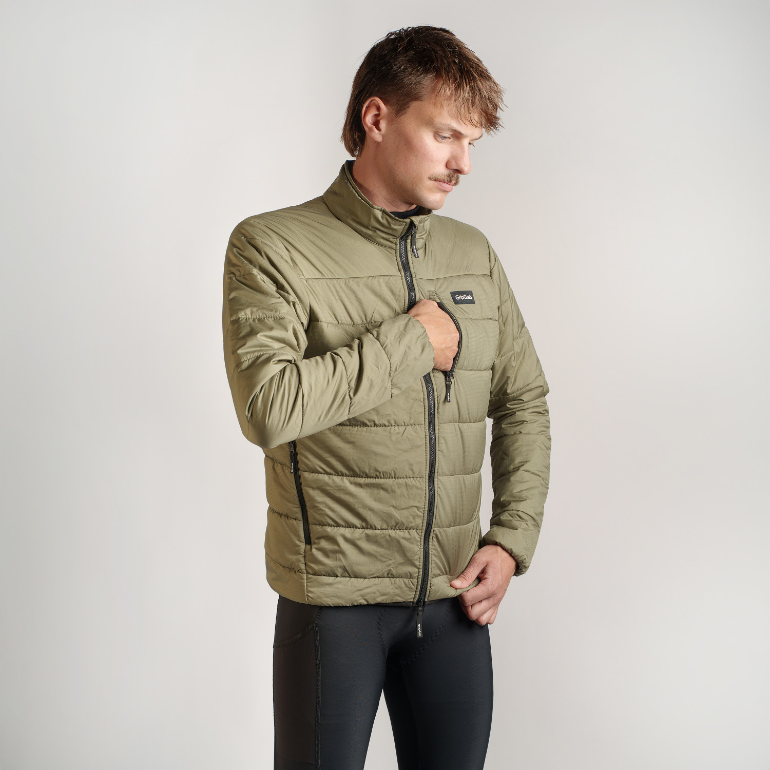 Beklædning - Cykeljakker - GripGrab EXPLR Jakke - Olive Green