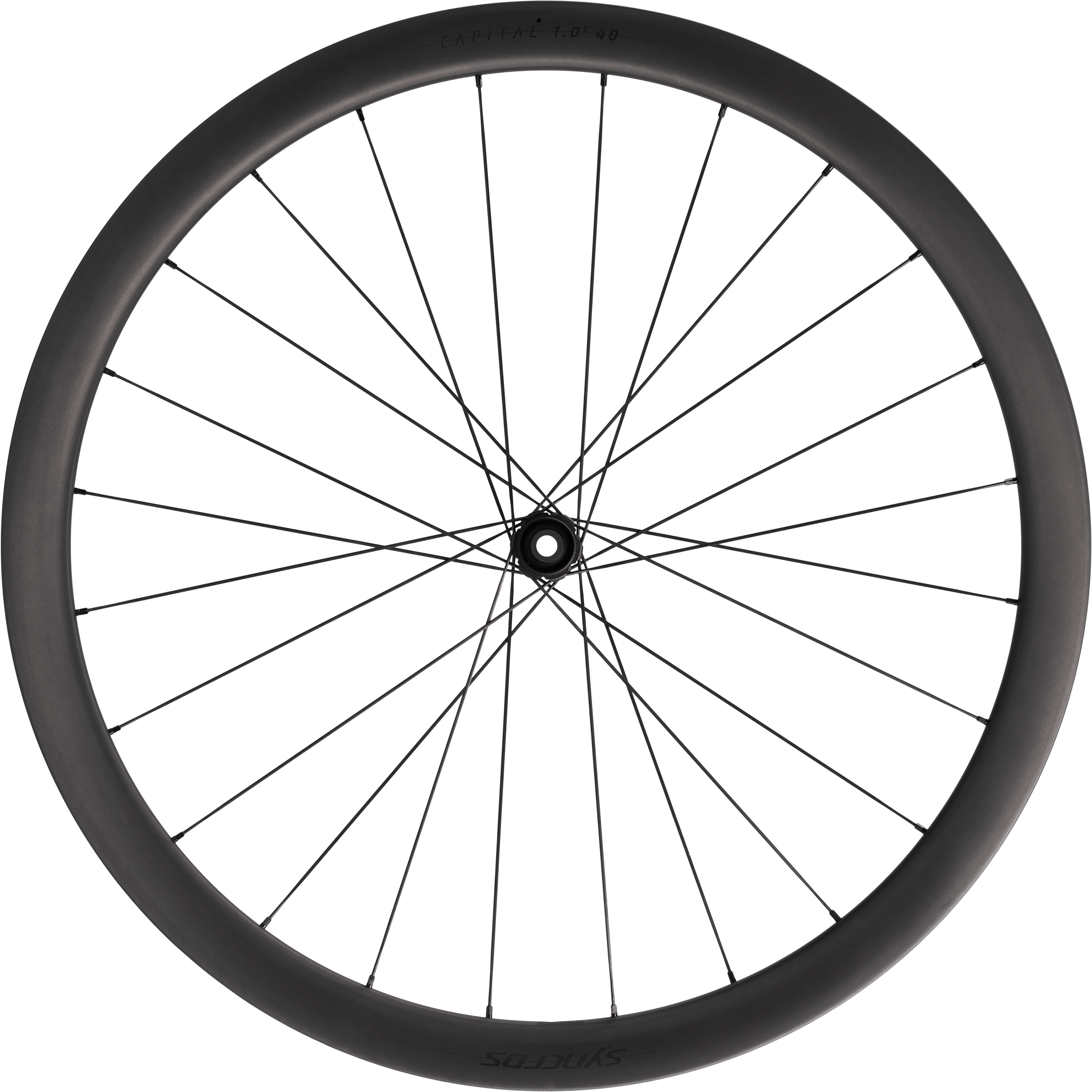 Reservedele - Hjulsæt - Syncros Wheelset Capital 1.0s 40 Hjulsæt - 700c - Sort