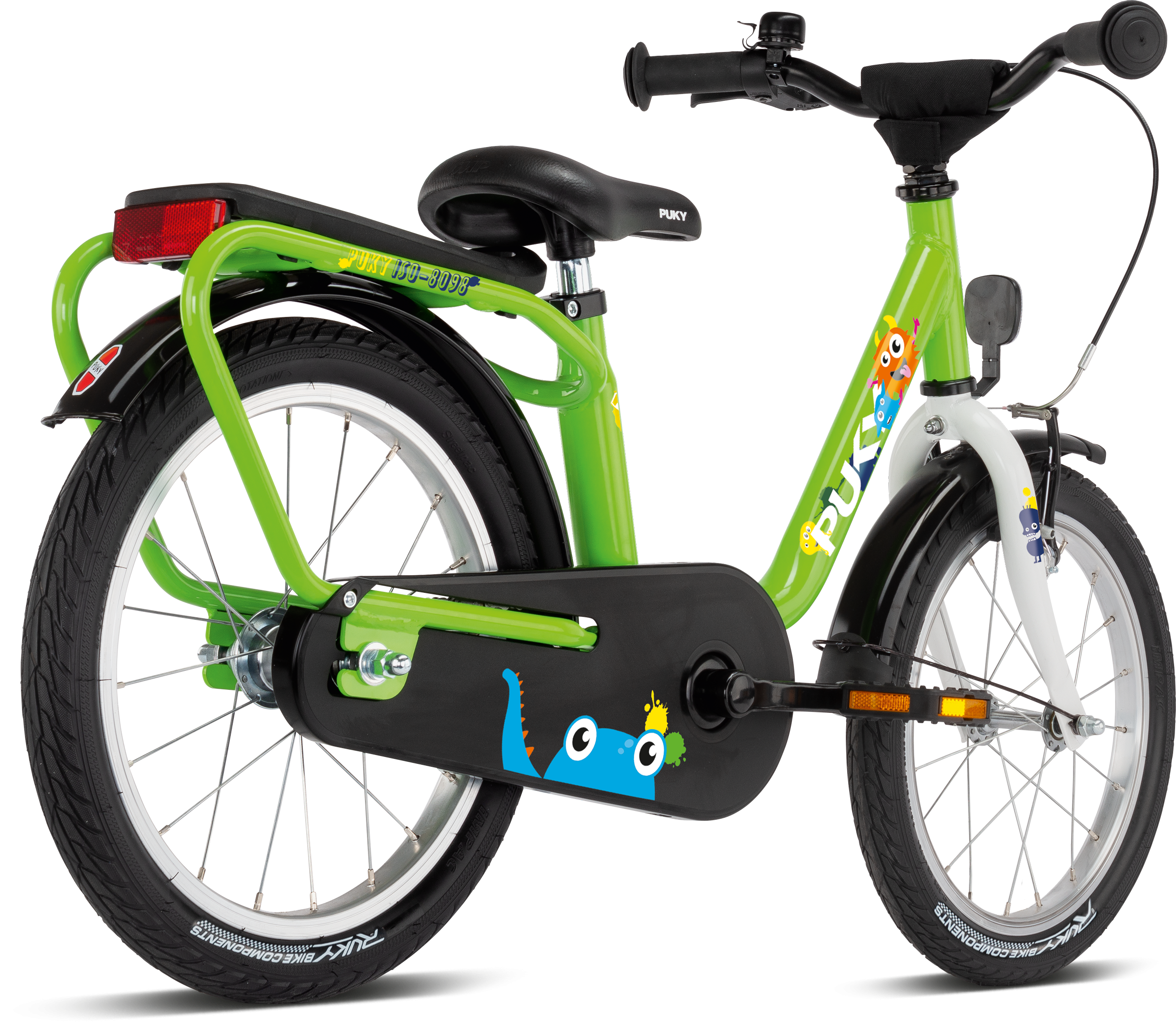 Cykler - Børnecykler - PUKY Steel 16" - Grøn
