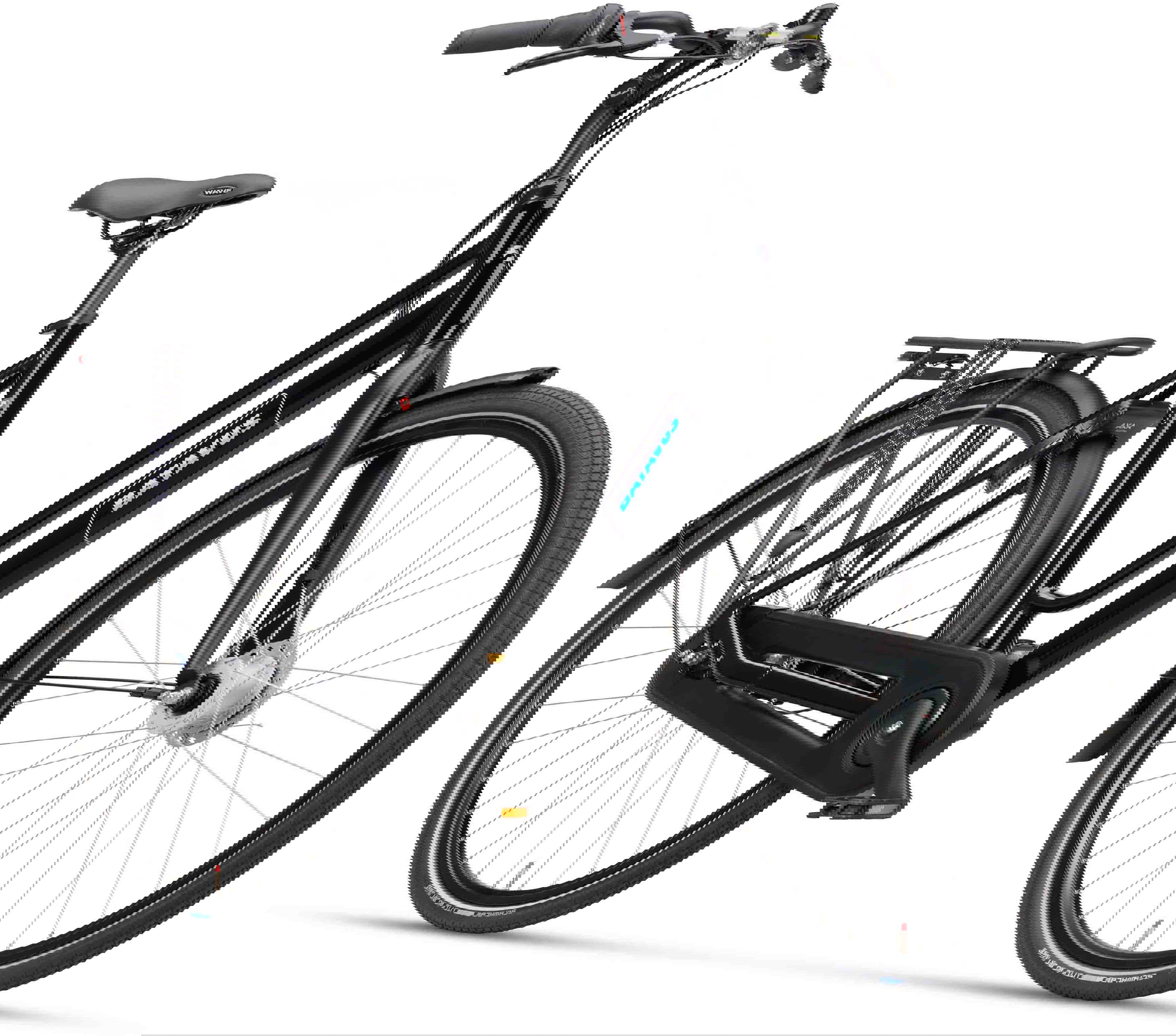 Cykler - Damecykler - Batavus Fonk 7 Dame 2025 - Sort Glans