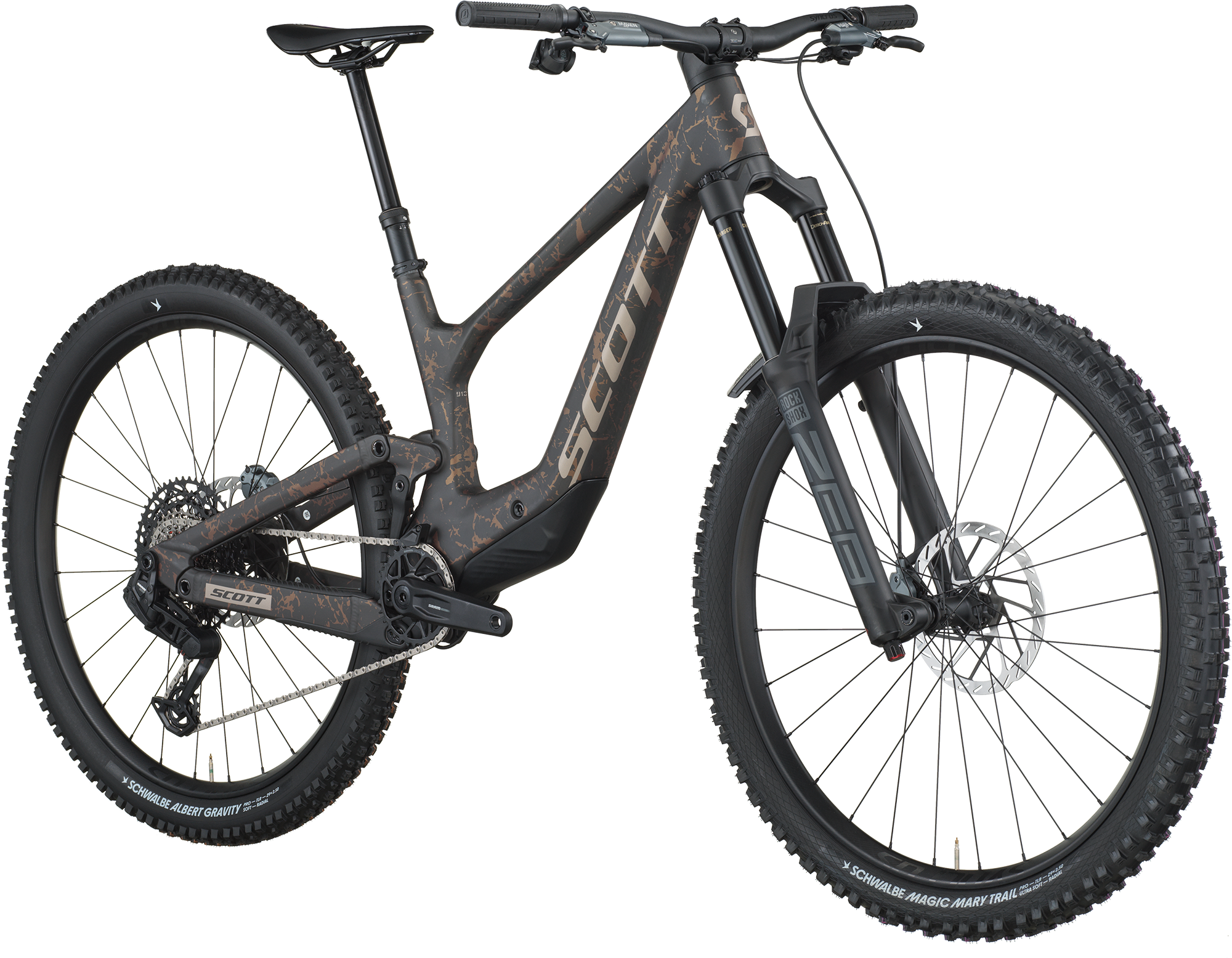 Cykler - Mountainbikes - Scott Ransom 910 2026 - Carbon Black Bronze