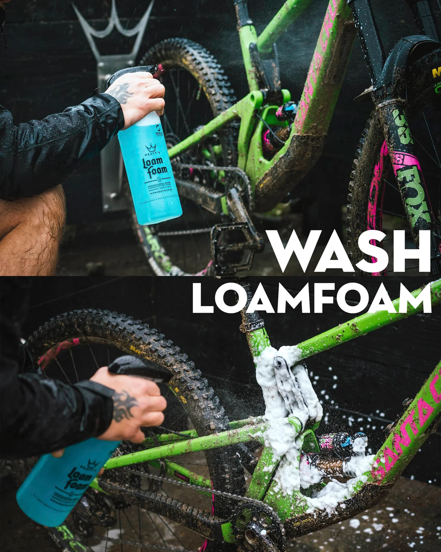 Tilbehør - Cykelpleje - Peaty's Gift Pack - Wash Protect Lubricate
