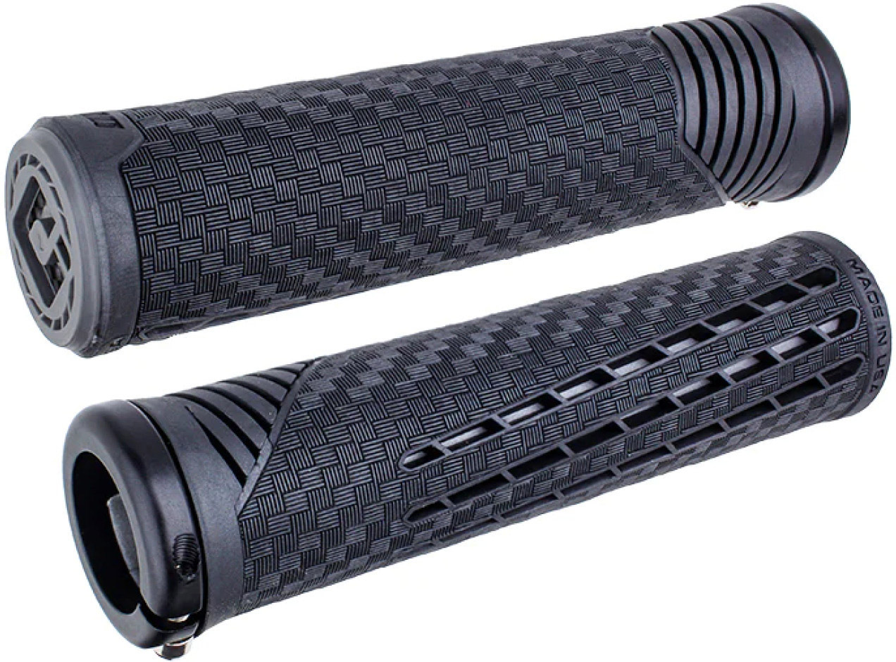 ODI CF Lock-On MTB Greb 135mm - Pearl Black/Gray