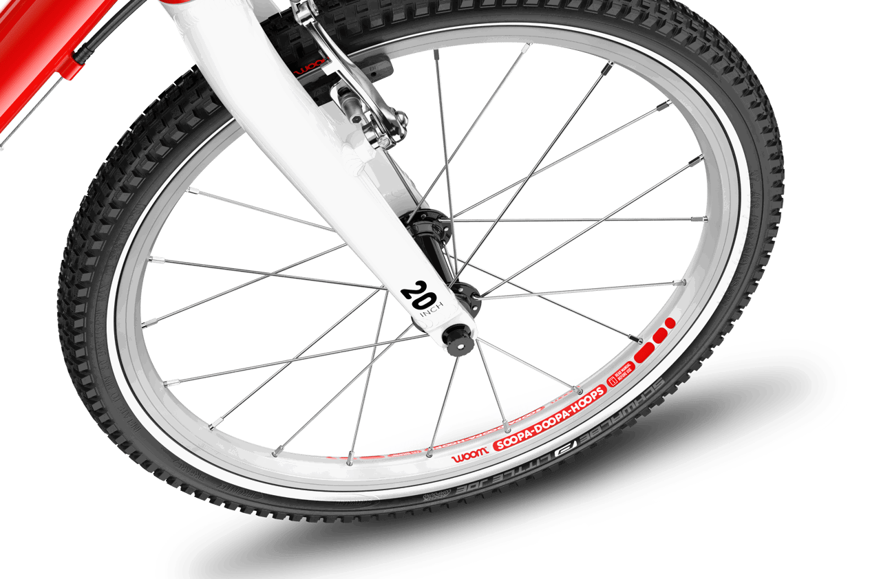 Cykler - Børnecykler - Woom Original 4 - Woom Red