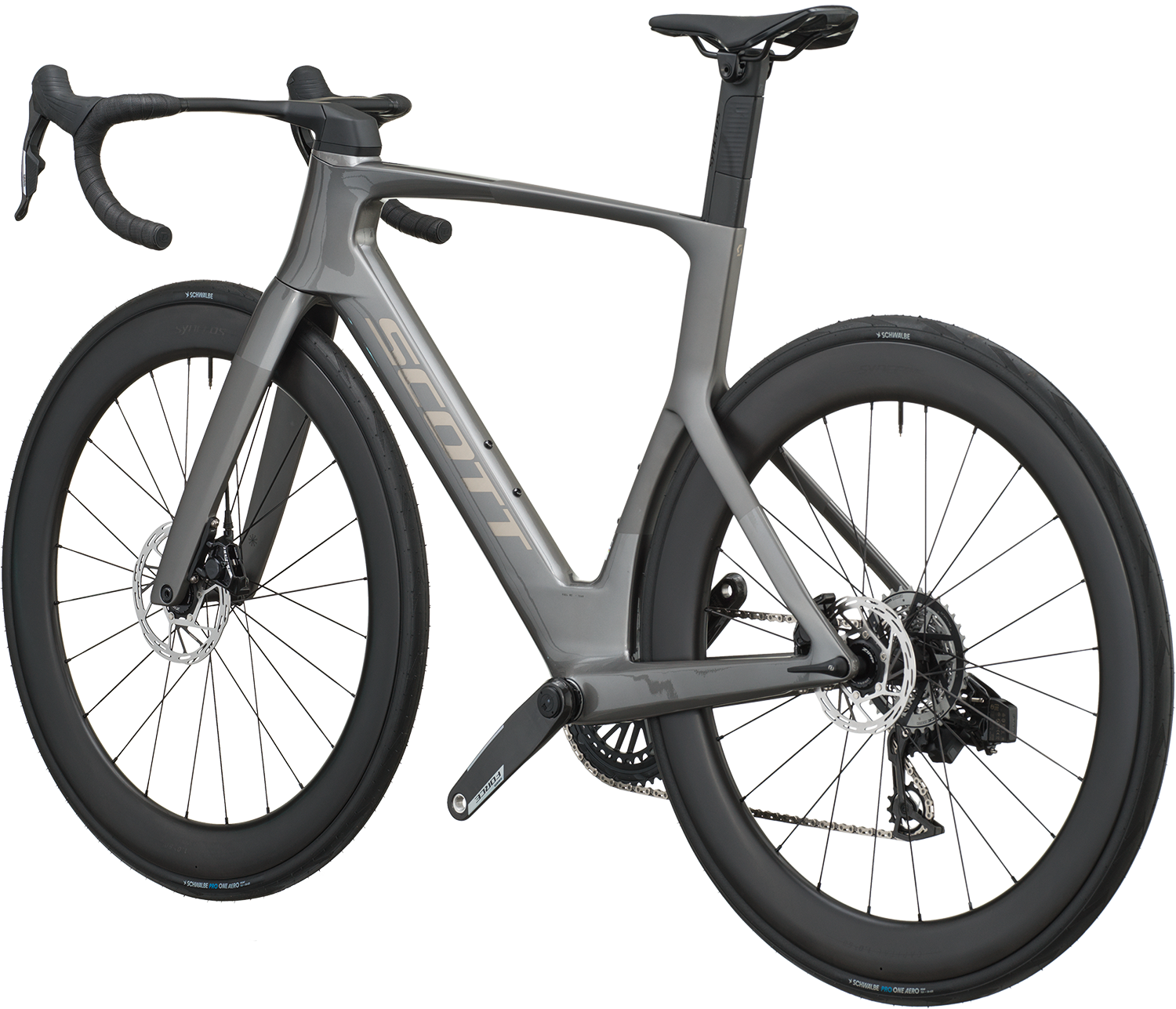 Cykler - Racercykler - Scott Foil RC Team 2027 - Tungsten Grey