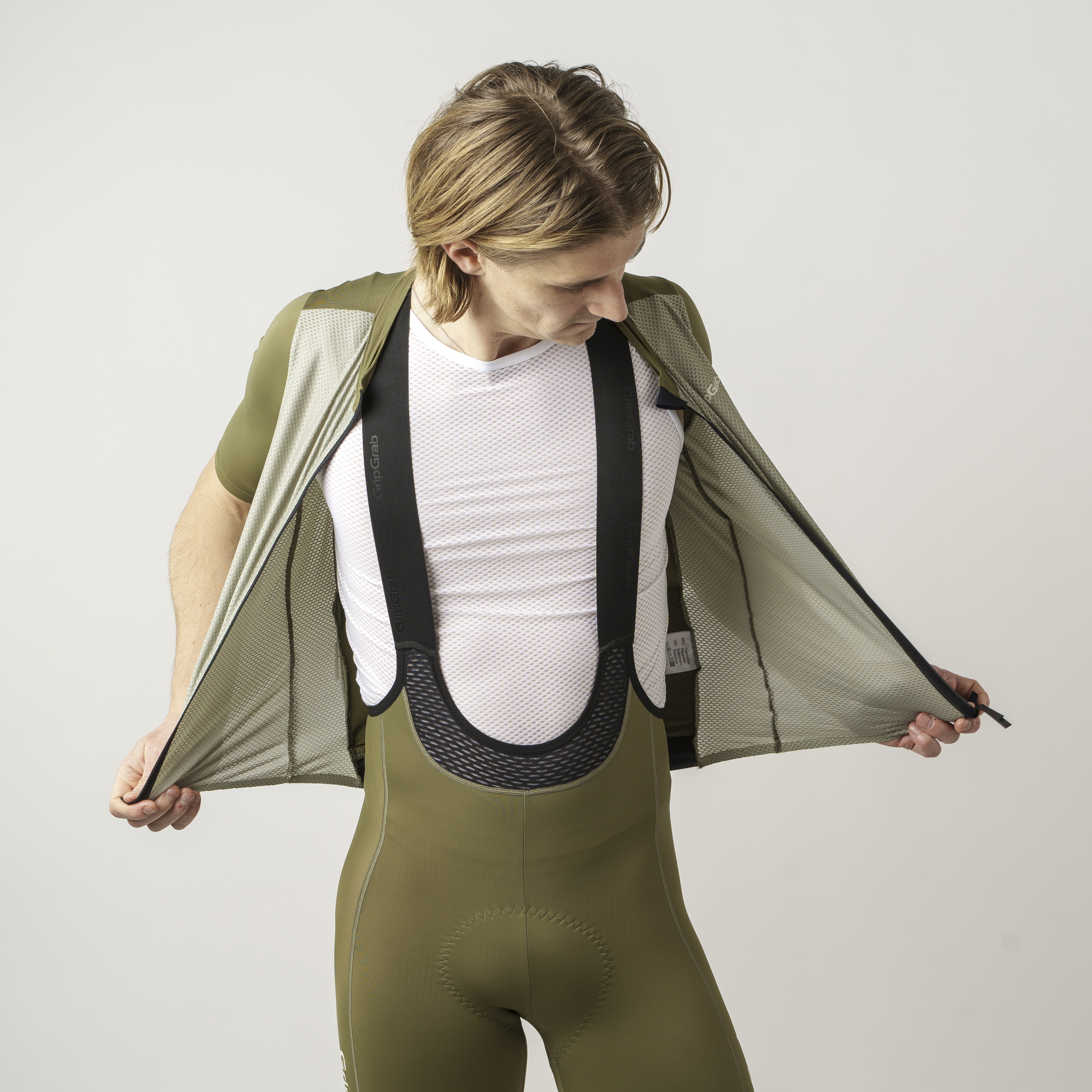 Beklædning - Cykeltrøjer - GripGrab Airflow Kortærmet Letvægts Cykeltrøje - Olive Green