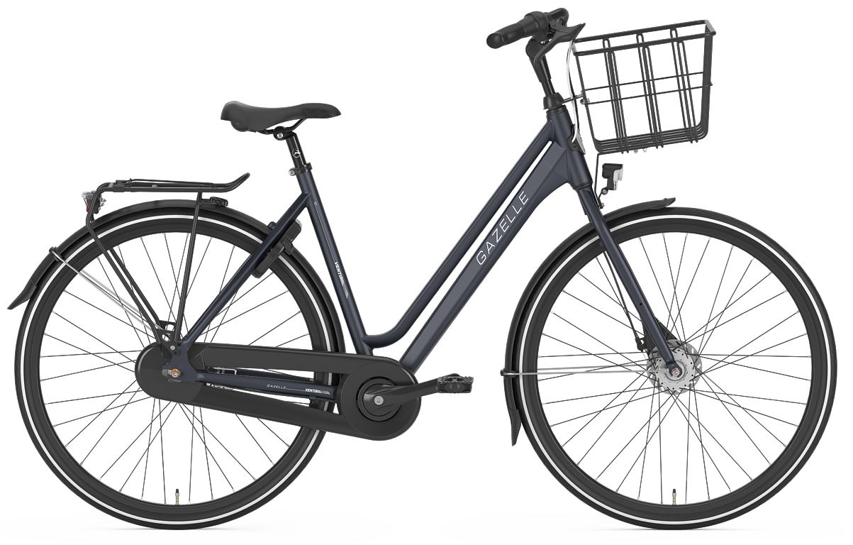 Cykler - Damecykler - Gazelle Vento C7 Dame Fodbremse 7g 2020 - blå