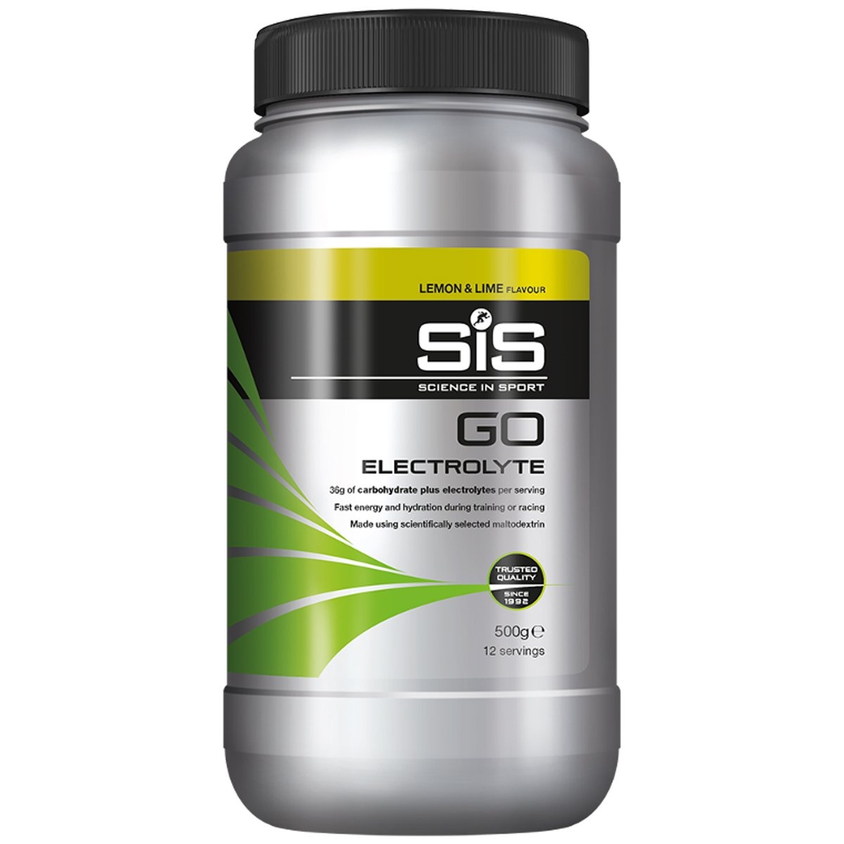 Tilbehør - Energiprodukter - SIS Go Energy + Electrolyte Citron & Lime - 500g