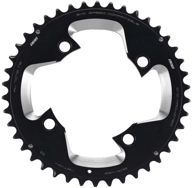 BBB 42t Alu Klinge MTB Ø104 4huls