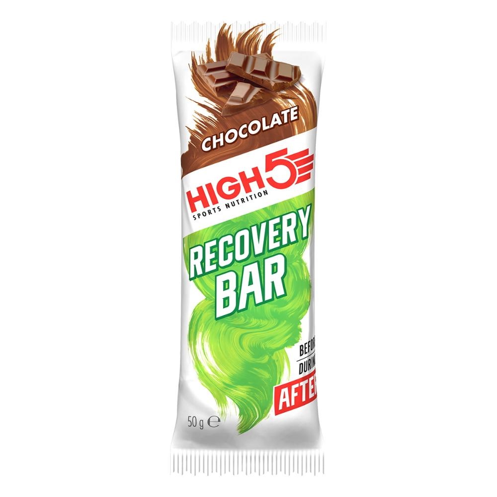  - High5 Recovery Bar 50g - Chokolade