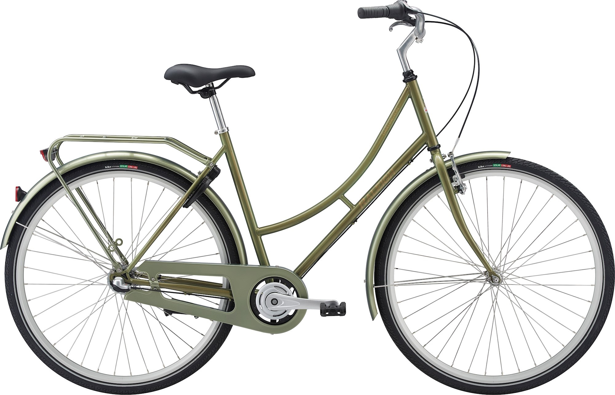 Cykler - Damecykler - Raleigh Darlington Dame 7g 2023 - Grøn