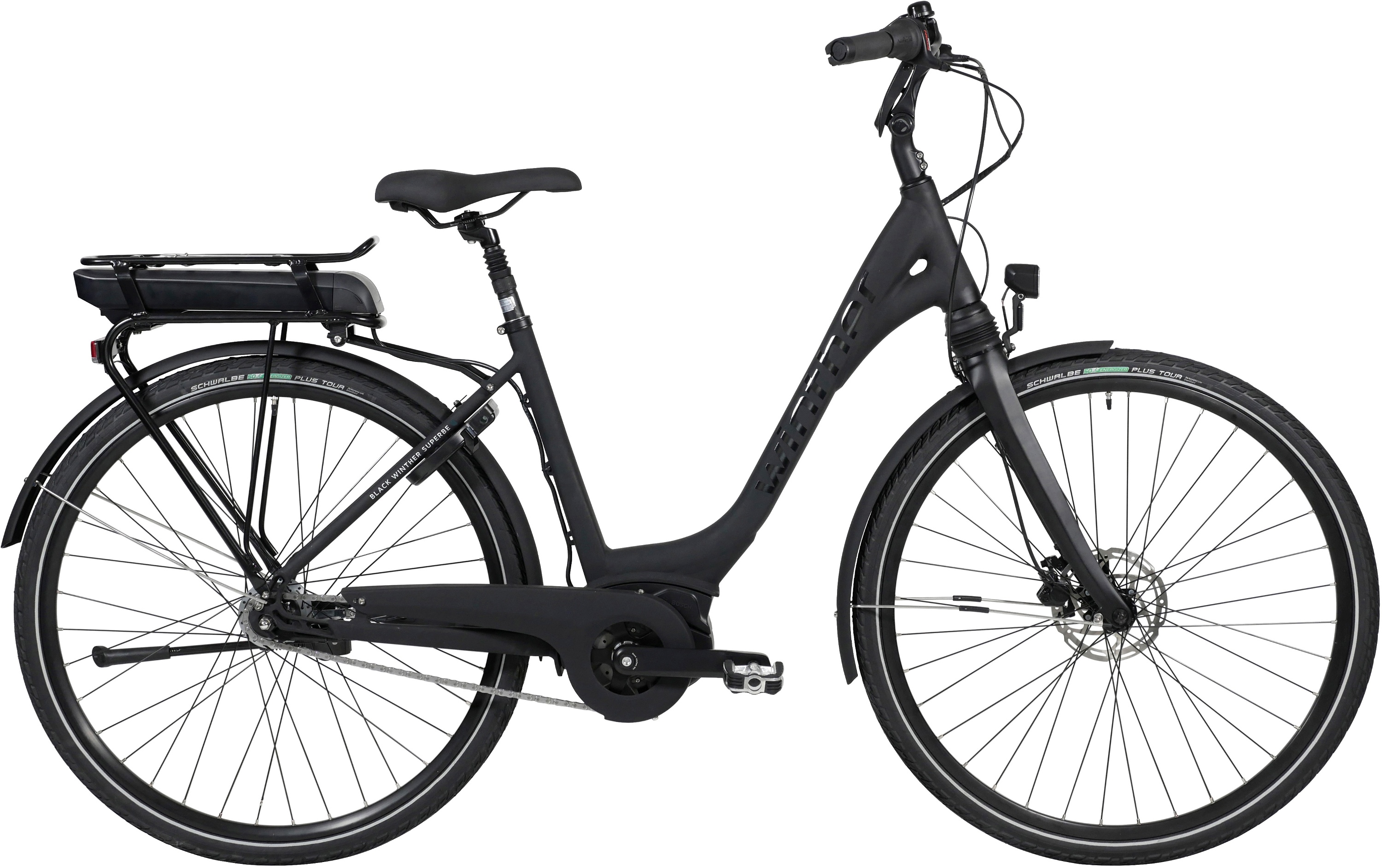 Cykler - Elcykler - Winther Superbe 4 Dame 7g 2023 - Sort