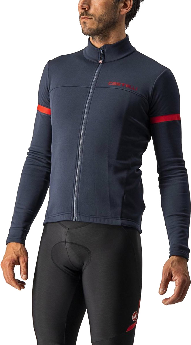 Beklædning - Cykeltrøjer - Castelli FONDO 2 JERSEY FZ Længærmet - Blå