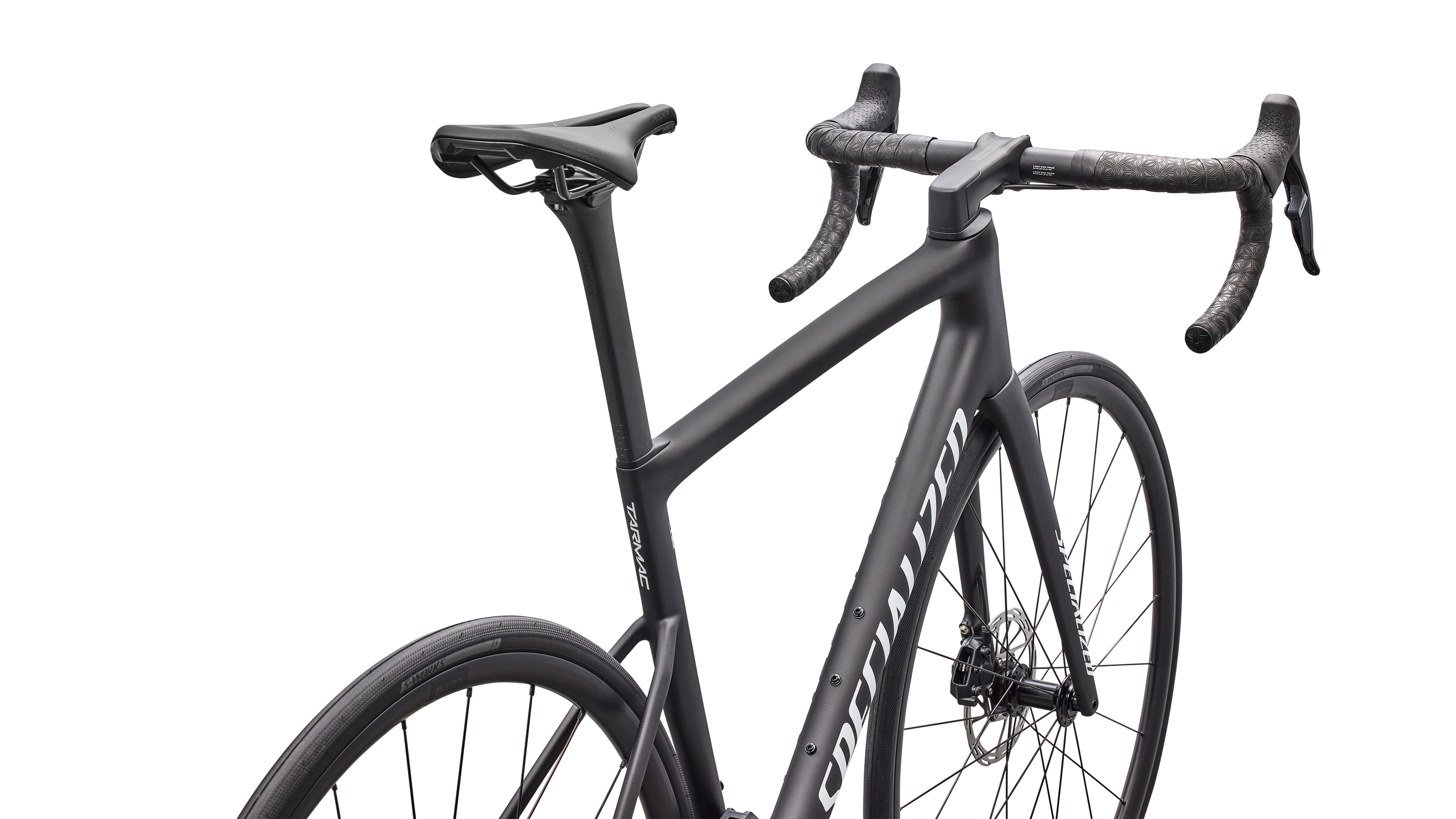 Cykler - Racercykler - Specialized Tarmac SL8 Comp - SRAM Rival AXS 2026 - Satin Carbon / White
