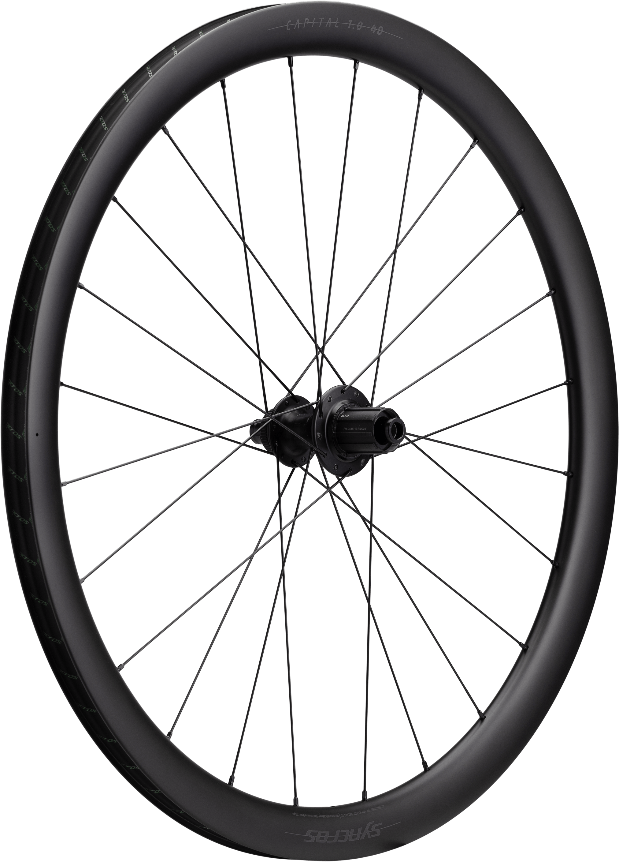 Reservedele - Hjulsæt - Syncros Wheelset Capital 1.0 40 Hjulsæt - 700c - Sort