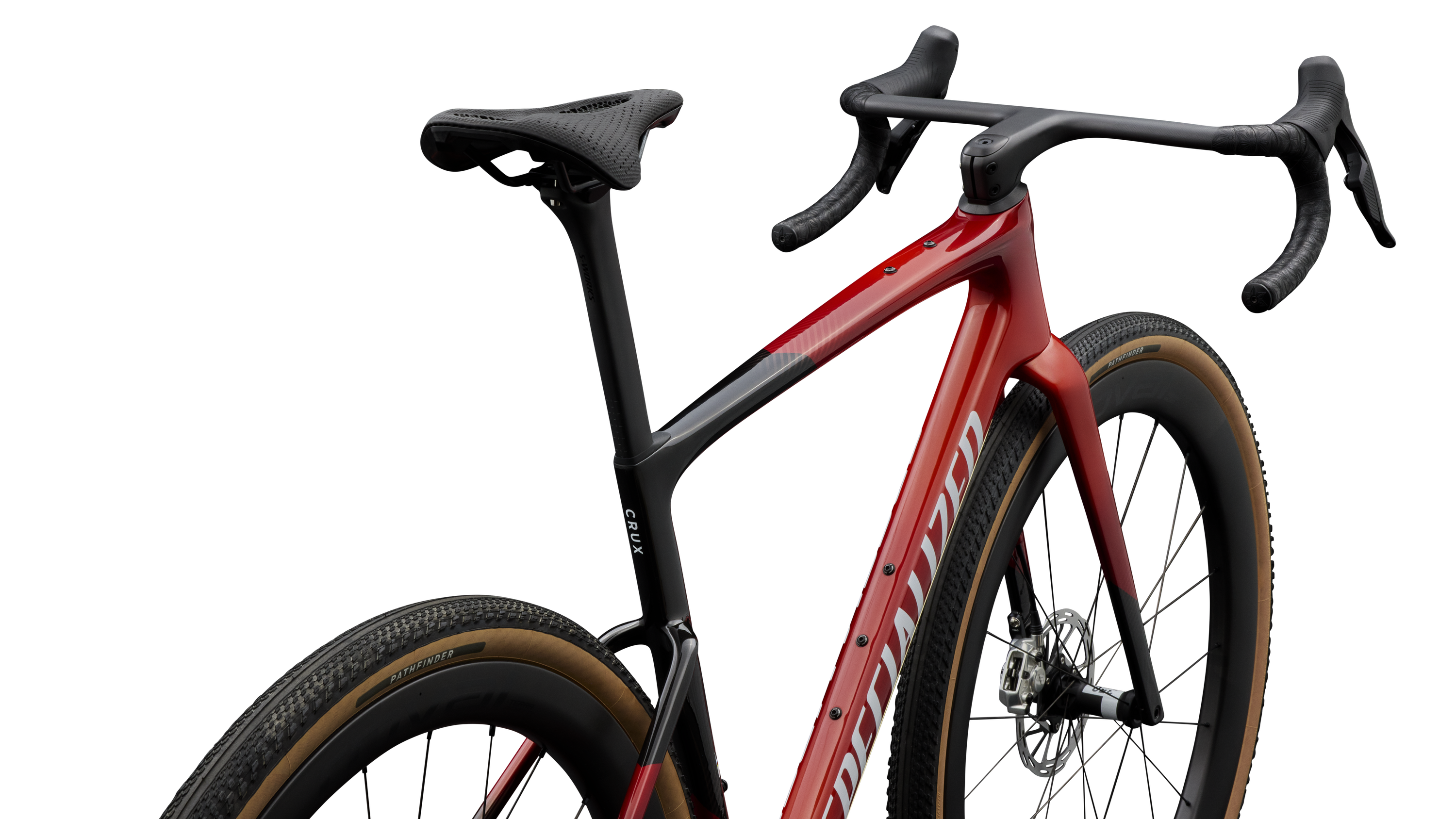 Cykler - Gravel cykler - Specialized Crux 5 S-Level SRAM RED XPLR 2027 - Redwood Metallic/White