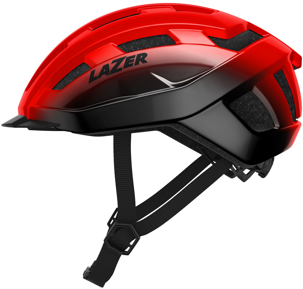 Beklædning - Cykelhjelme - Lazer Codax Kineticore cykelhjelm - Rød/sort