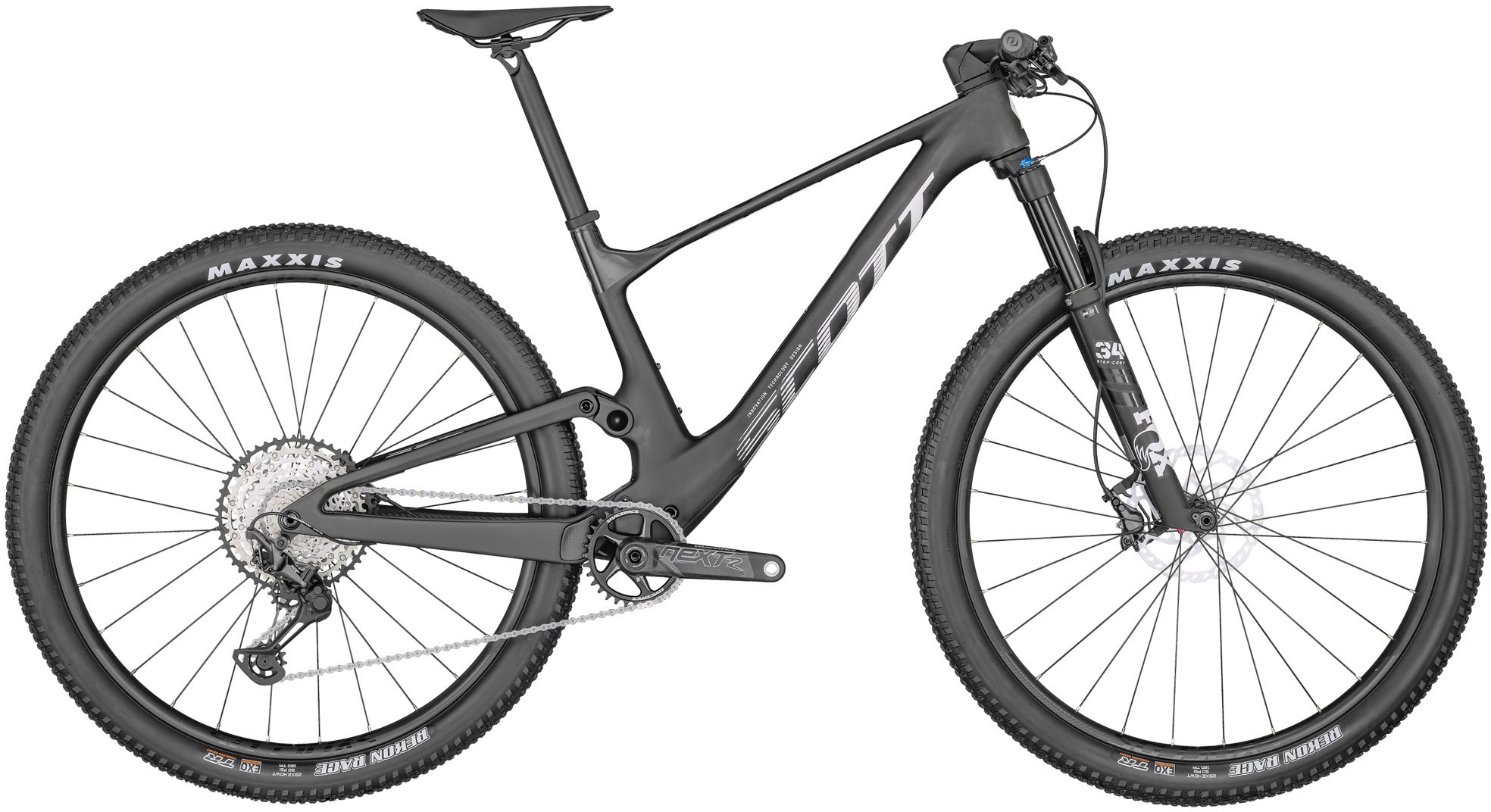 Cykler - Mountainbikes - Scott Spark RC Team 2022 - Sort