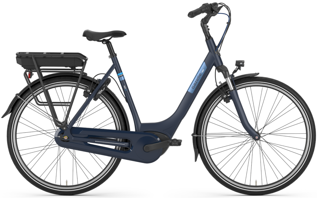 Cykler - Elcykler - Gazelle Paris C7 HMB Dame 7g 2022 - blå