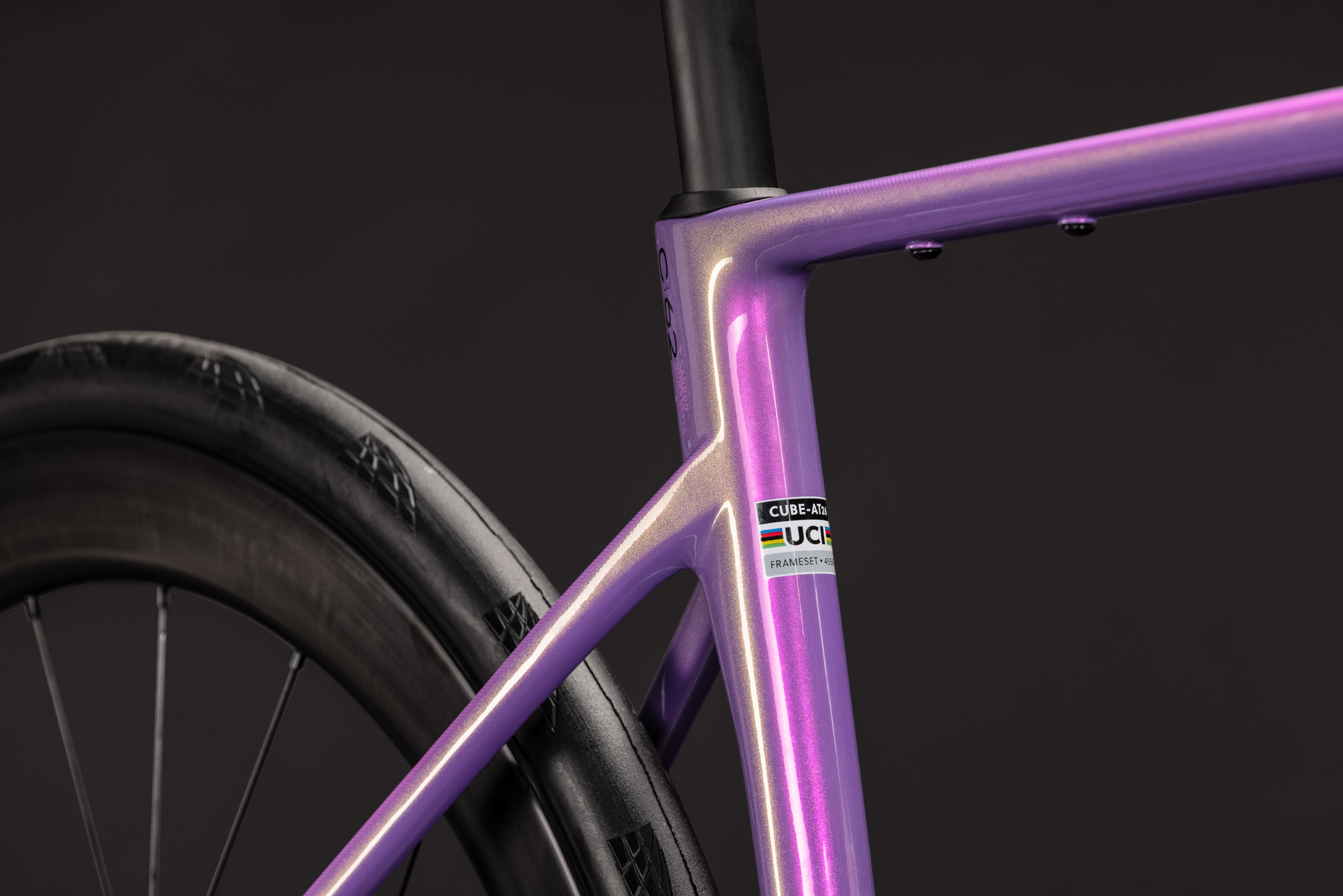 Cykler - Racercykler - Cube Attain C:62 SLT 2027 - Cosmicpurple´n´Black