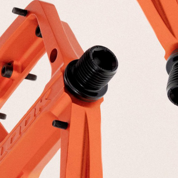 Tilbehør - Pedaler & Klamper - LOOK Pedal Trail Roc+  - Orange