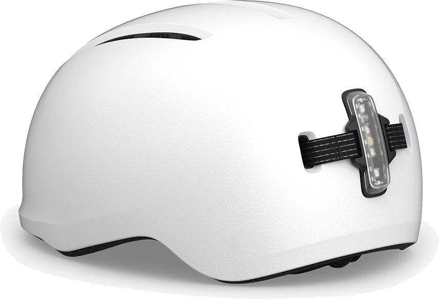 Beklædning - Cykelhjelme - MET Helmet Vibe m. LED - White/Glossy