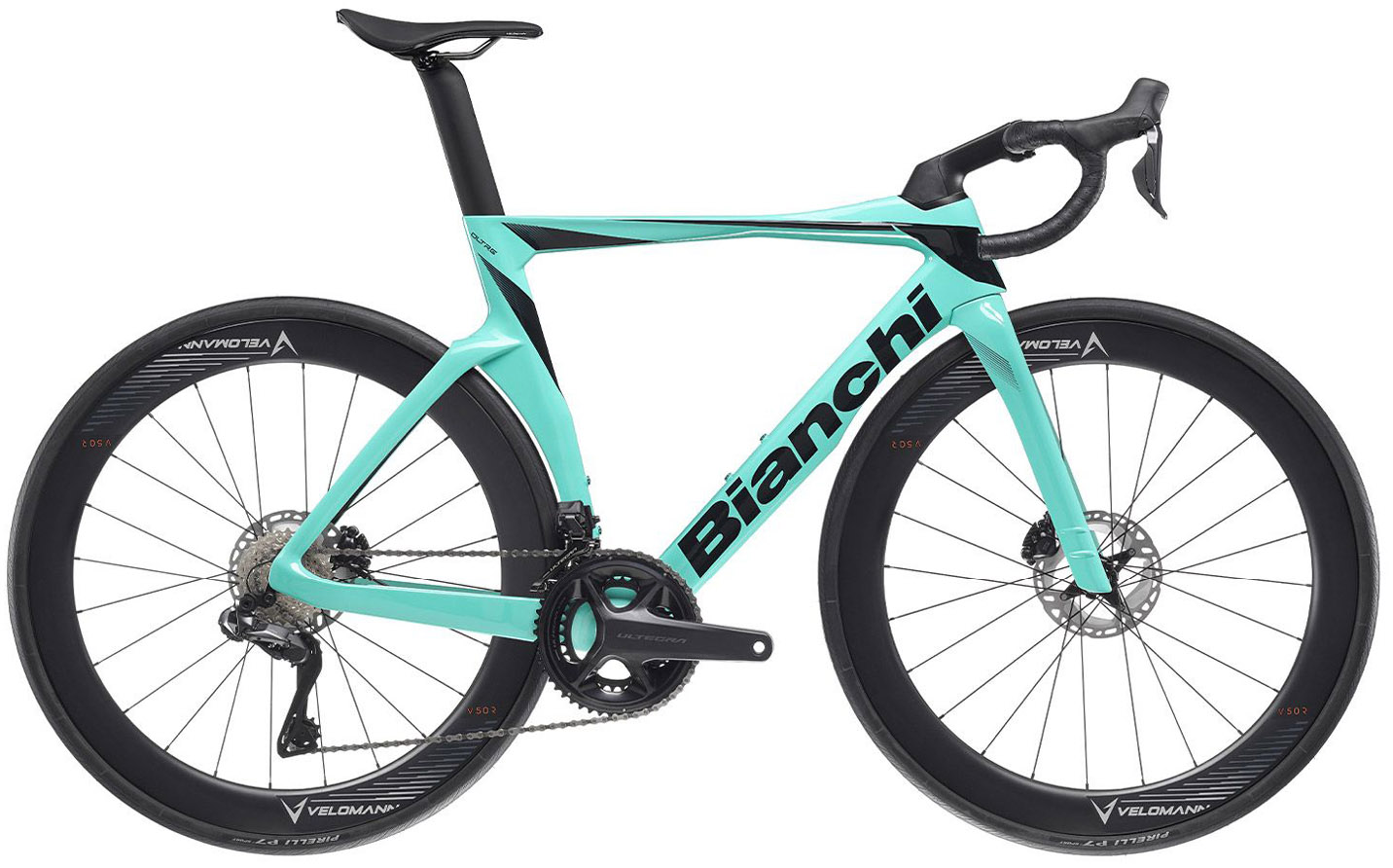 Billede af Bianchi Oltre Comp Ultegra Di2 24sp 2024 - Turkis