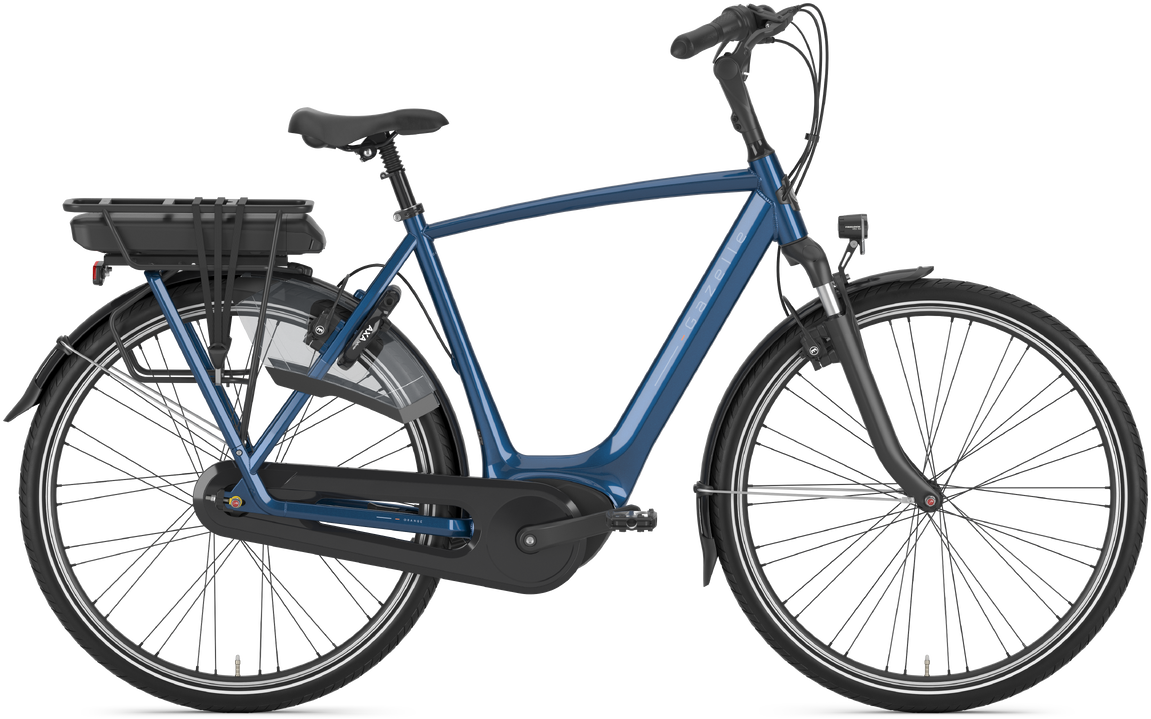 Cykler - Elcykler - Gazelle Orange C7+ HMB Herre 2024 - Blå