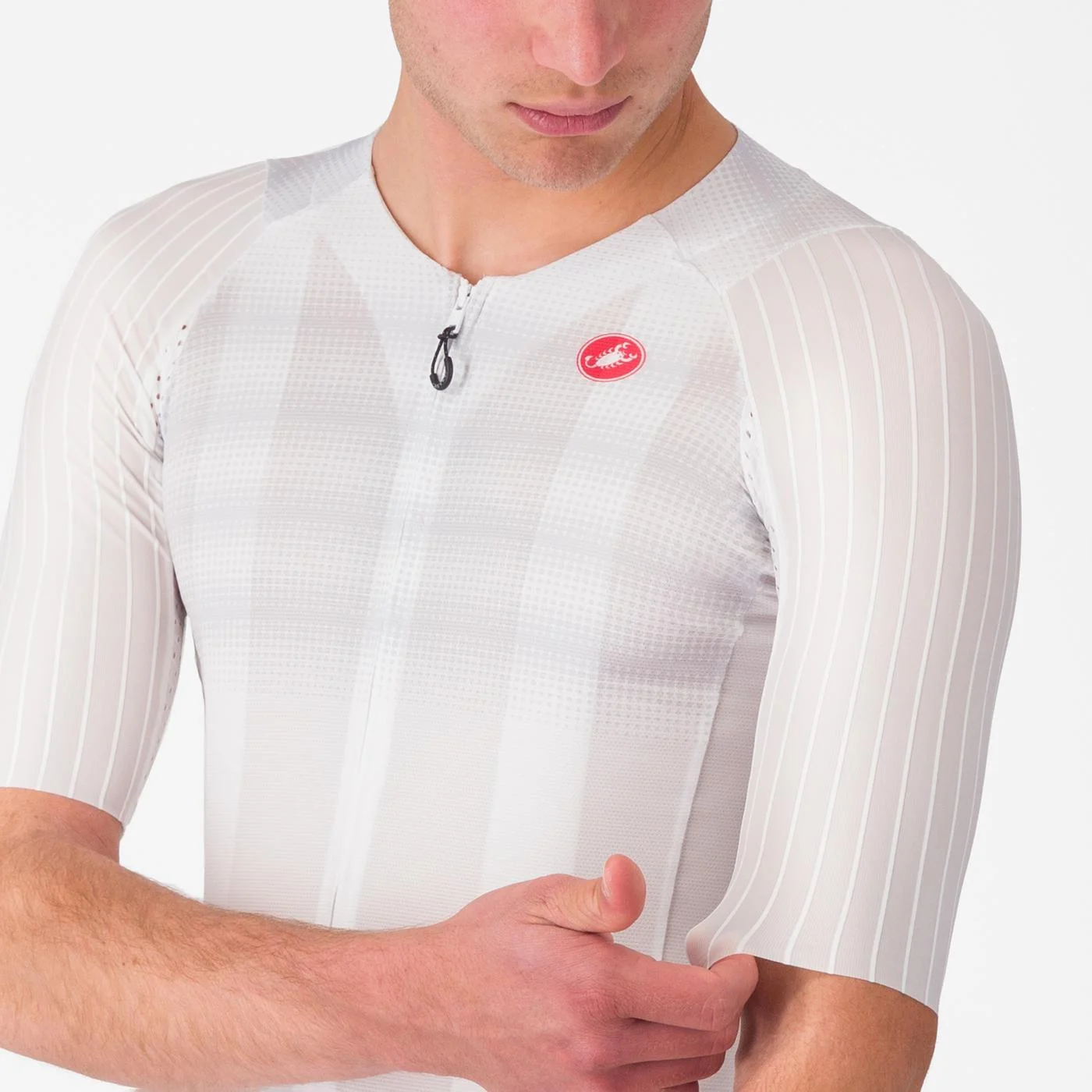 Beklædning - Cykeltrøjer - Castelli AERO RACE 8S Jersey - White