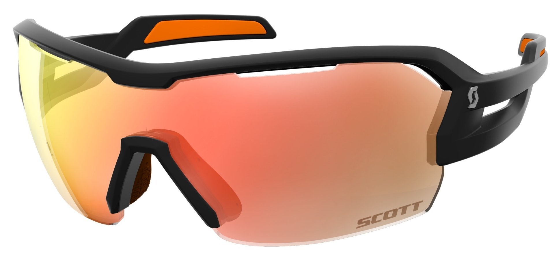 Beklædning - Cykelbriller - Scott SPUR MTB Solbrille - Trail Linse - sort/orange