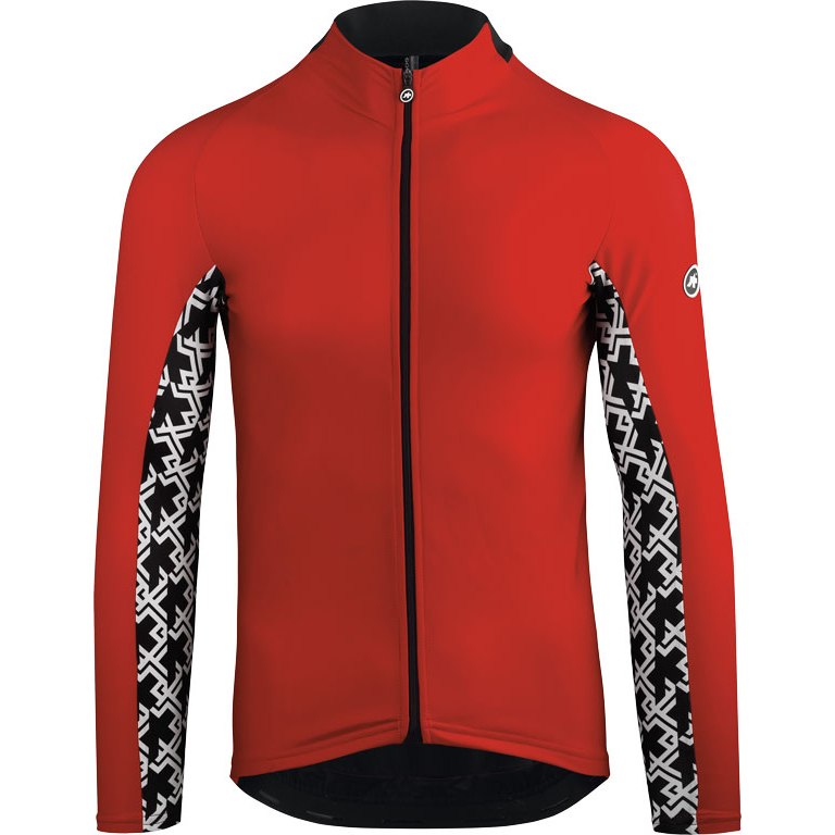 Assos Assos MILLE GT LS Jersey - Langærmet Cykeltrøje - Rød Beklædning > Cykeltrøjer