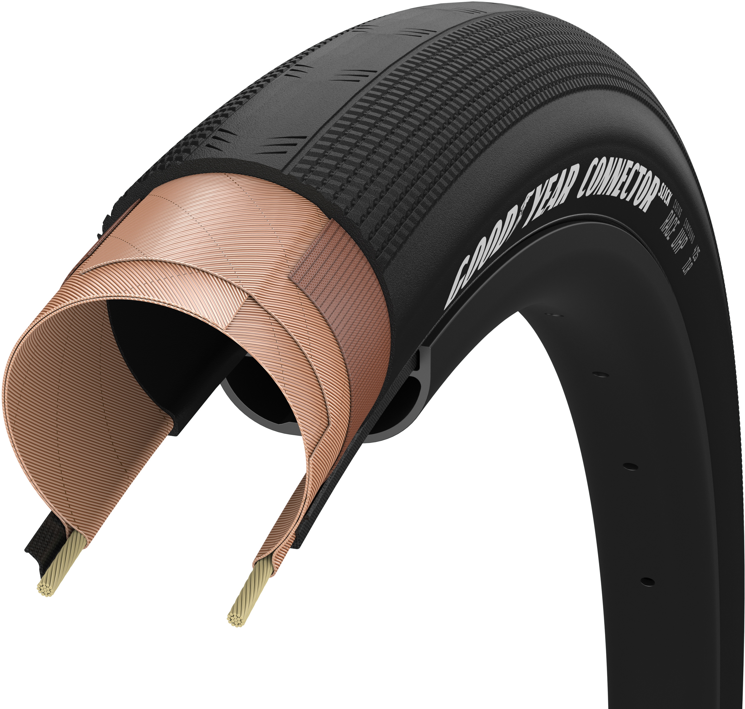 Goodyear CONNECTOR Slick Race TLR 700x40 - Black