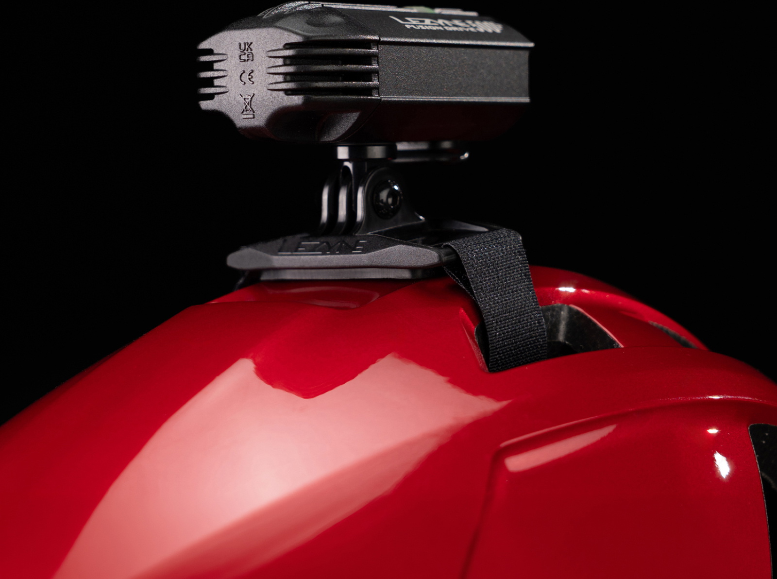 Tilbehør - Cykellygter - Lezyne Helmet Fusion Drive 500+ Hjelmlygte 500 lumen - Black
