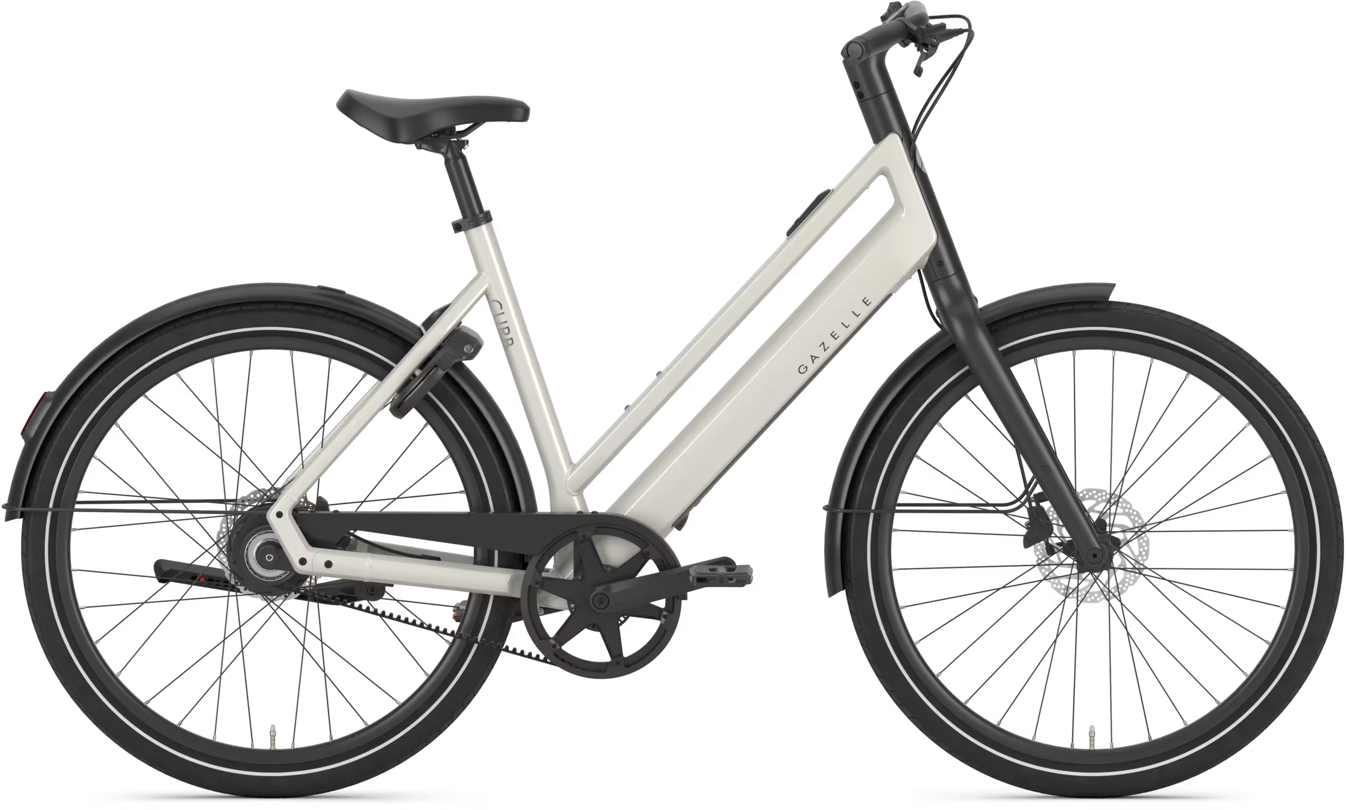 Gazelle Curb C1 Dame 2027 - Ivory White Blank