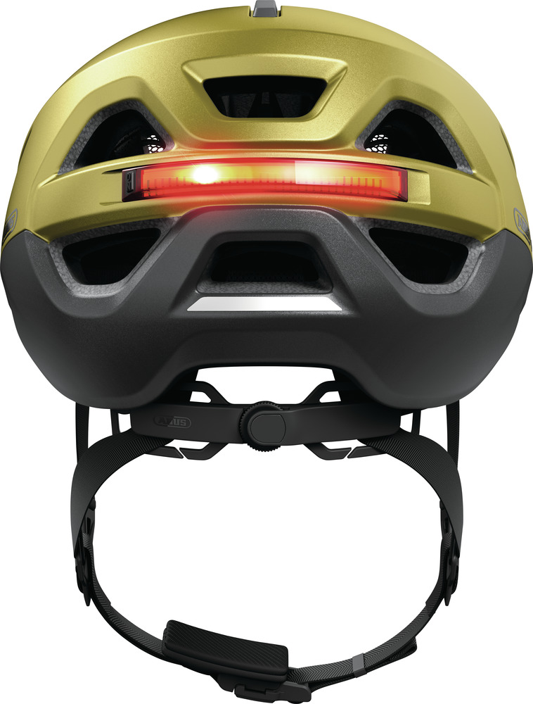 Beklædning - Cykelhjelme - Abus Hjelm Urban-I 4.0 ACE m. LED - Honey Yellow