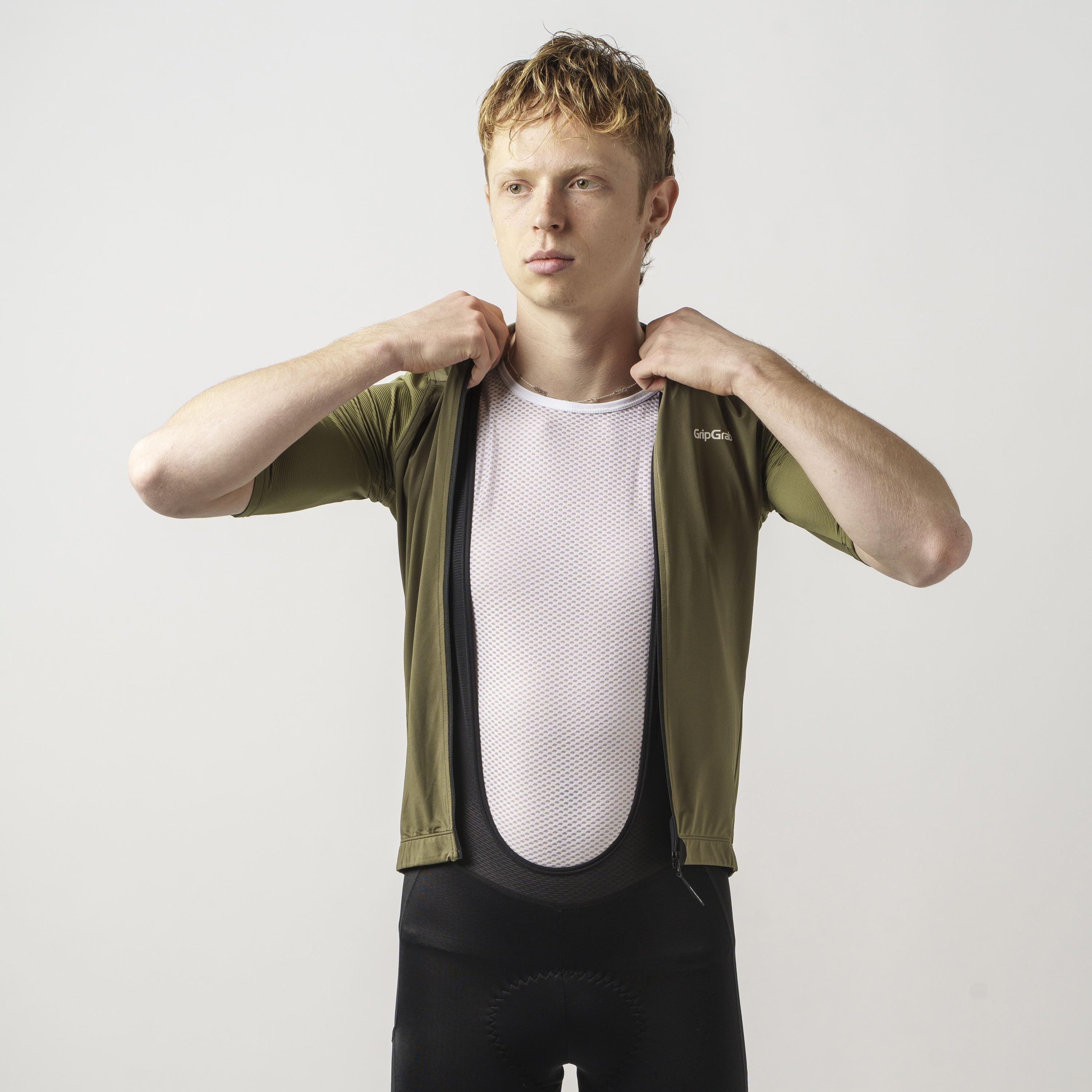 Beklædning - Cykeltrøjer - GripGrab Ride Kortærmet Cykeltrøje - Olive Green