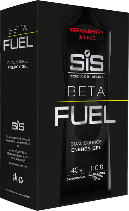 Sis Beta Fuel Endurance Gel Strawberry Lime 6x60ml Fra Science In Sport