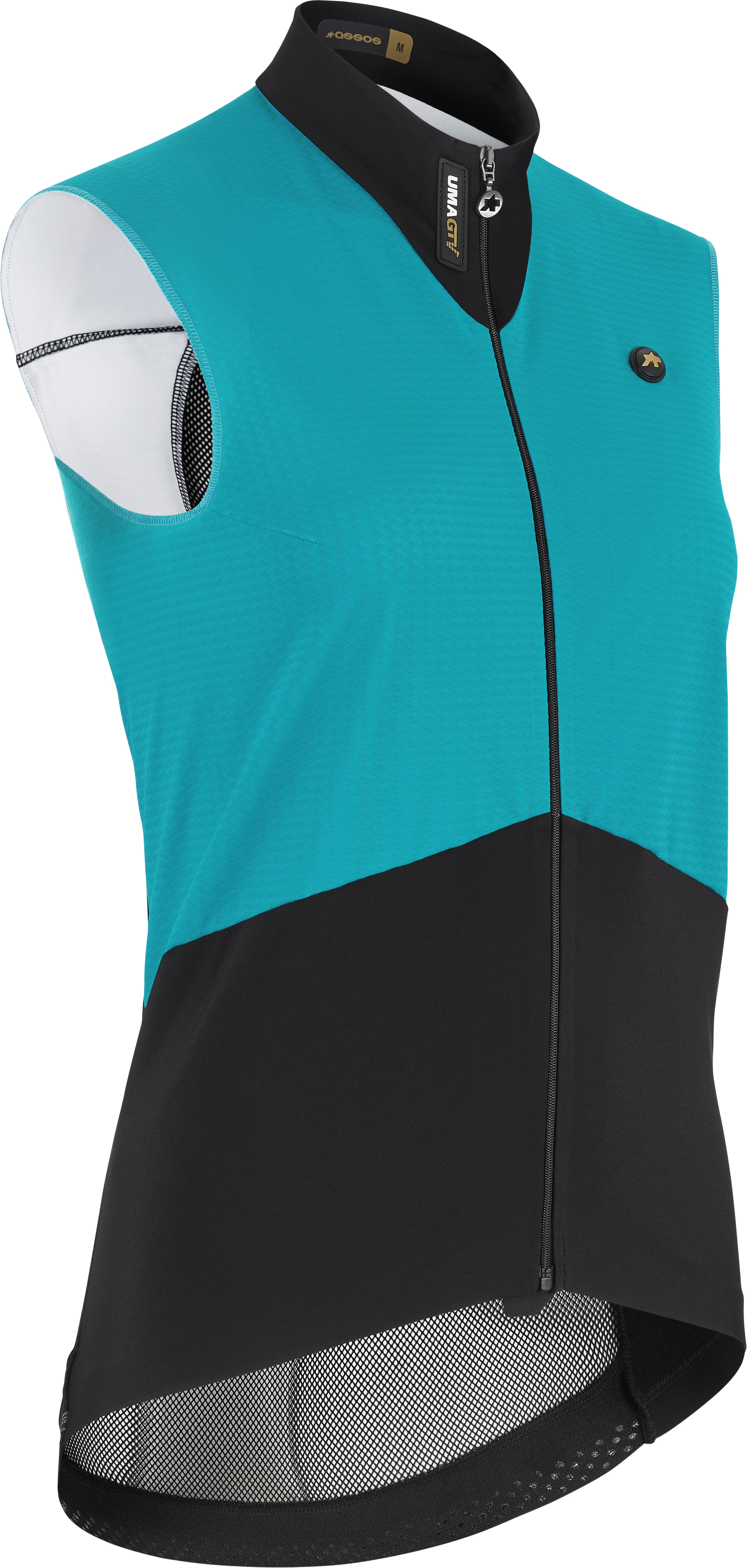 Beklædning - Regntøj & Vindtøj - Assos UMA GTV Spring Fall Vest C2 - Turkis/Sort