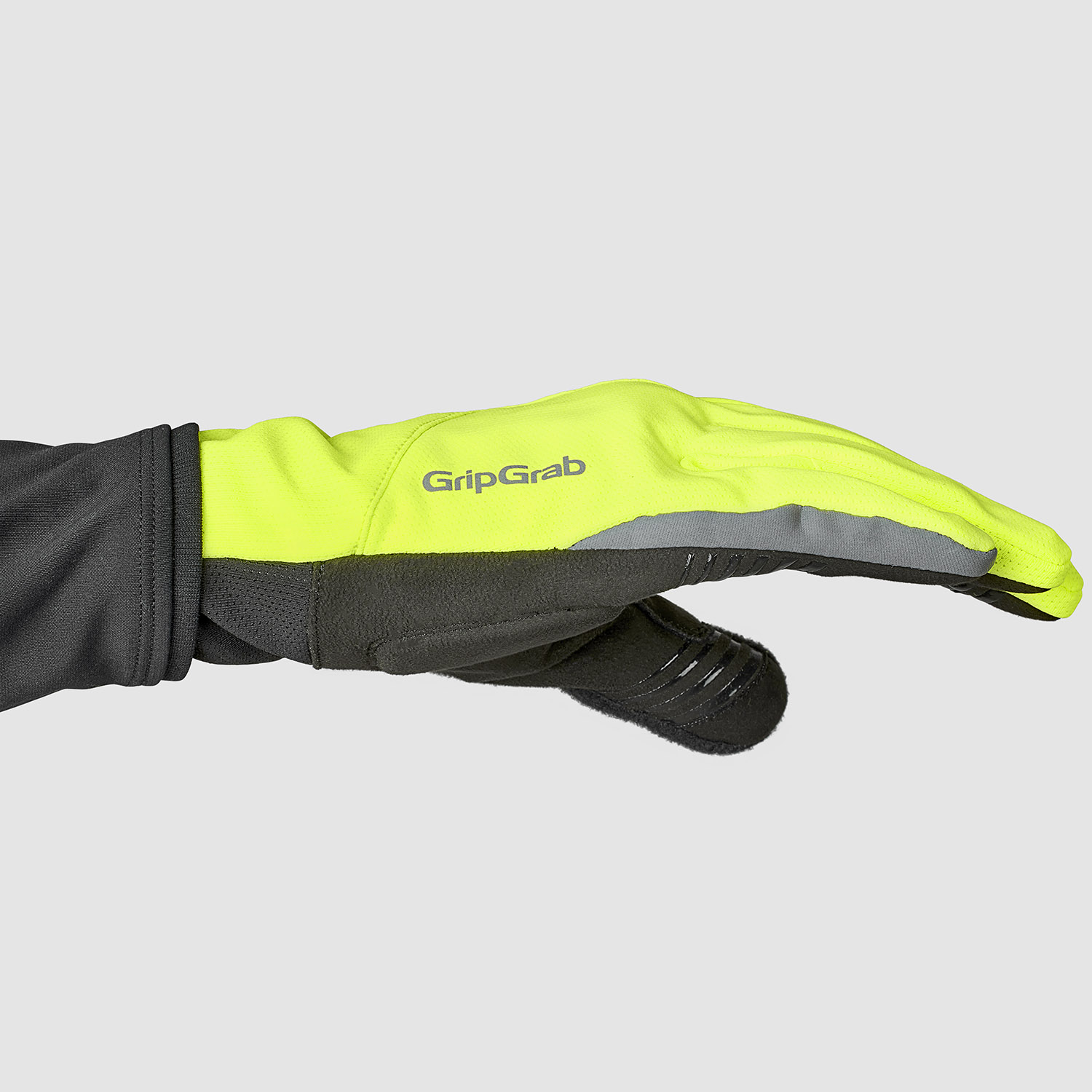 Beklædning - Cykelhandsker - GripGrab Hurricane 2 vindtætte overgangshandsker - Hi-Vis