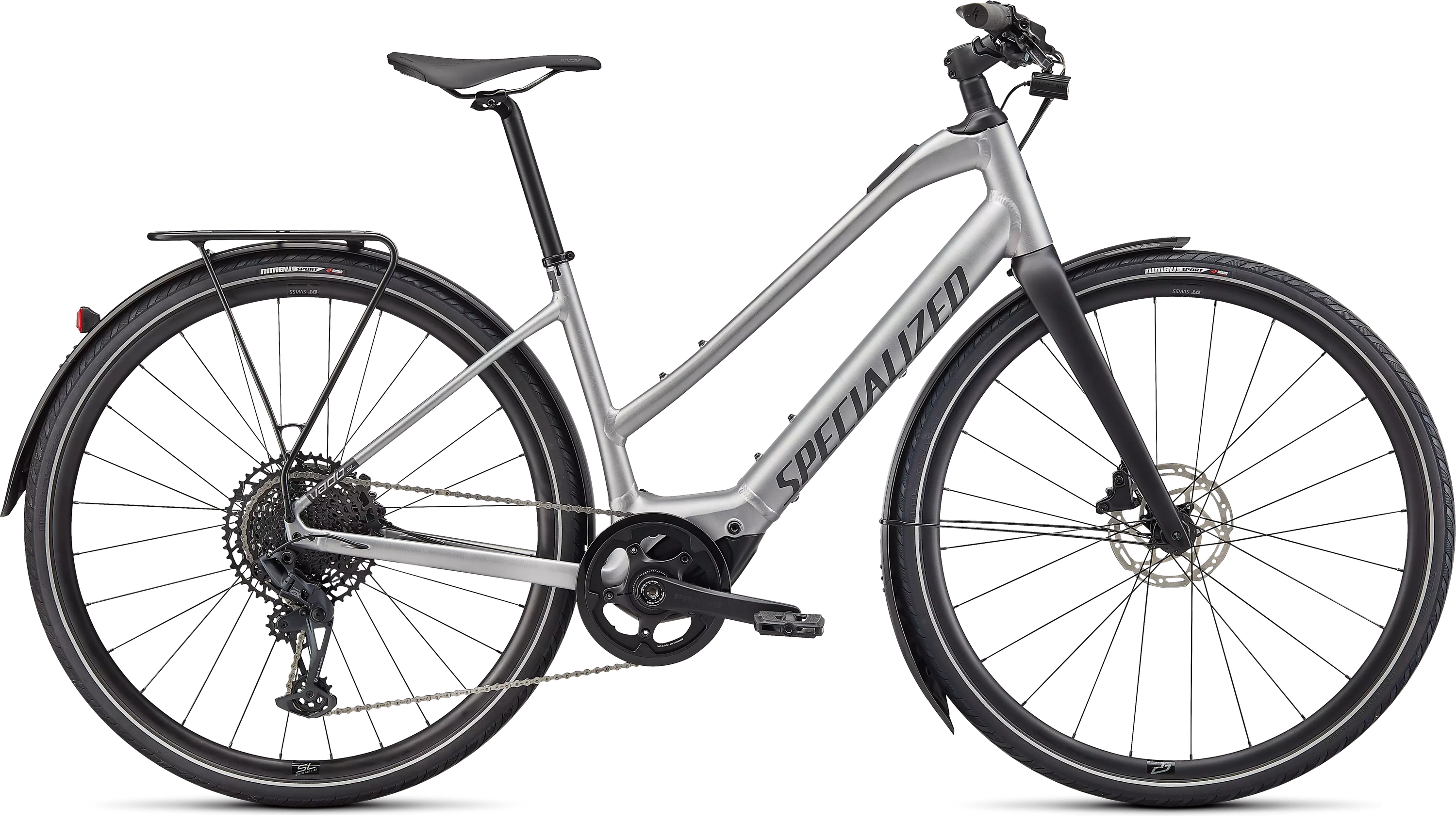 Specialized Turbo Vado SL 5.0 Step-Through EQ 2024 - Sølv