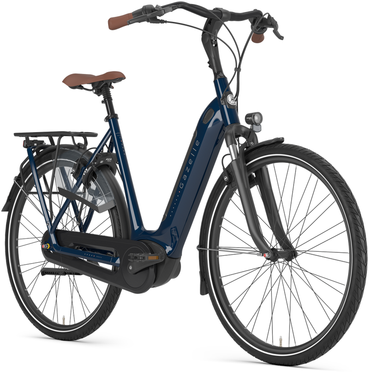 Cykler - Elcykler - Gazelle Arroyo C7+ HMB Elite Dame 2025 - Navy Blue