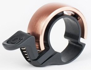 Se Knog - Oi Ringeklokke Small - Copper - 22,2mm styrdiameter hos Cykelexperten.dk