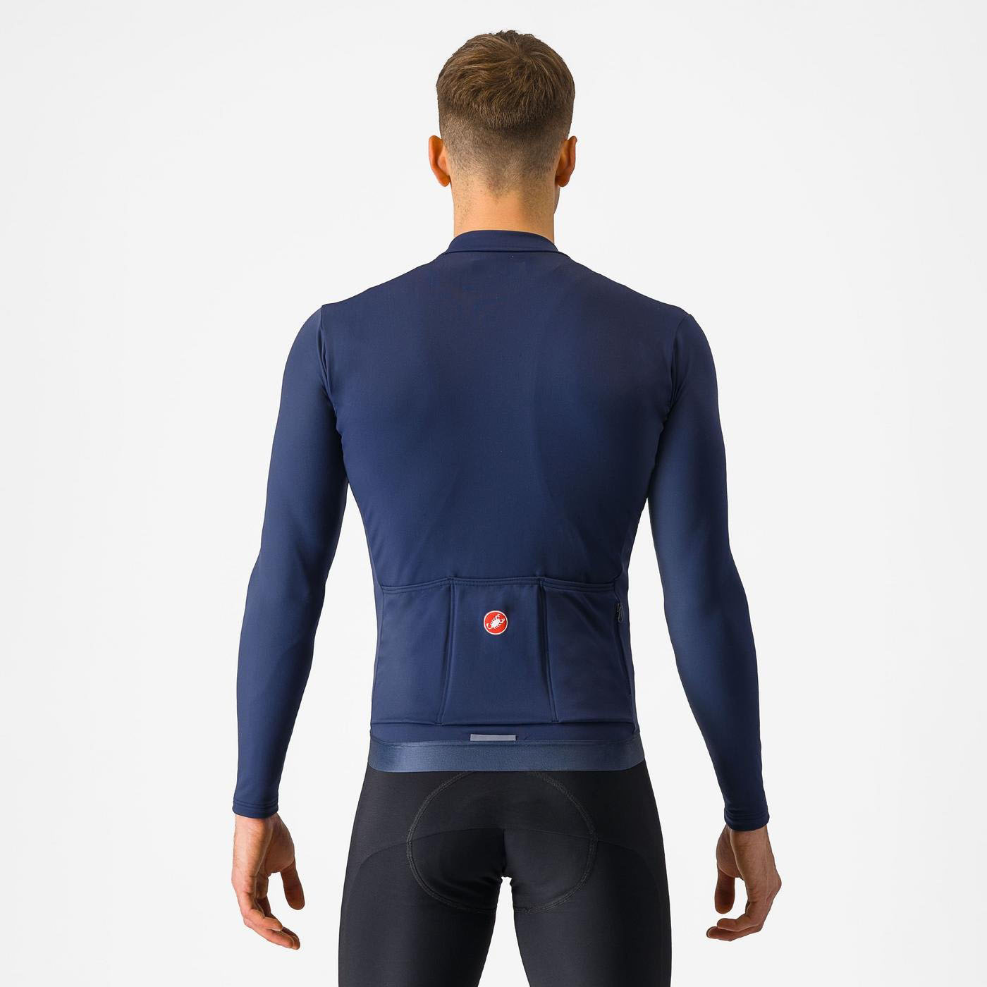 Beklædning - Cykeltrøjer - Castelli ESPRESSO THERMAL JERSEY - Blå